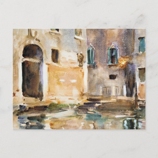 Sargent - Venedig, Kunstmalerei, Postkarte (Vorderseite)