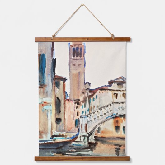 Sargent - Zwei berühmte Aquarellbilder Wandteppich Mit Holzrahmen (Vorderseite)