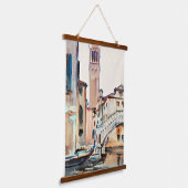 Sargent - Zwei berühmte Aquarellbilder Wandteppich Mit Holzrahmen (Gewinkelt)