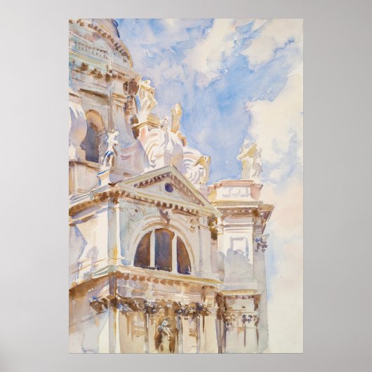 Sargent's The Salute, Venedig Poster (Vorne)