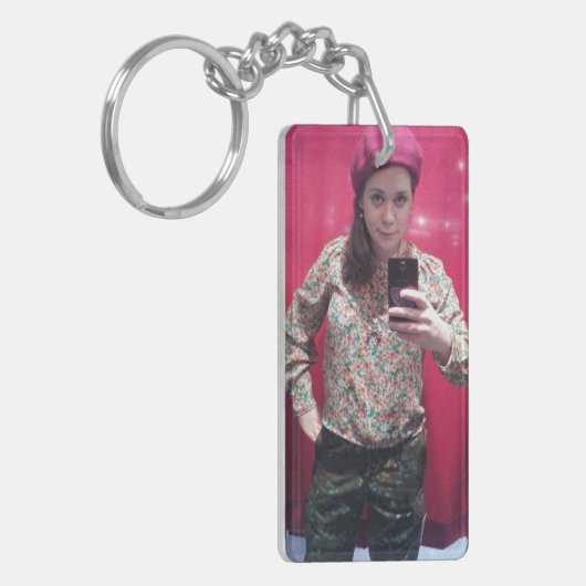 Sargnagel Schlüsselanhänger (Vorderseite links)