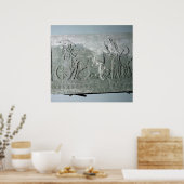 Sargon II auf einem Schlachtschiff Poster (Küche)