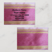 Sari-Grenze Visitenkarte (Vorne/Hinten)