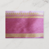 Sari-Grenze Visitenkarte (Rückseite)