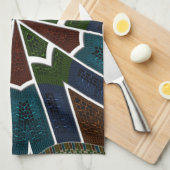 Sari Inspirierte Design mit komplizierten Details Geschirrtuch (Viertel Falte)