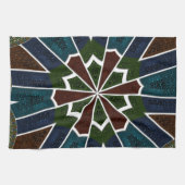 Sari Inspirierte Design mit komplizierten Details Geschirrtuch (Horizontal)