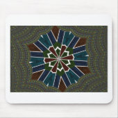 Sari Inspirierte Design mit komplizierten Details Mousepad (Vorne)