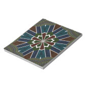 Sari Inspirierte Design mit komplizierten Details Notizblock (Rotiert)