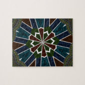 Sari Inspirierte Design mit komplizierten Details Puzzle (Horizontal)