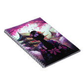 Sari Kirschblüten - Spiral Fotonotizbuch Notizblock (Rechte Seite)