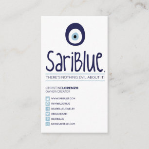 SariBlue Visitenkarte 3