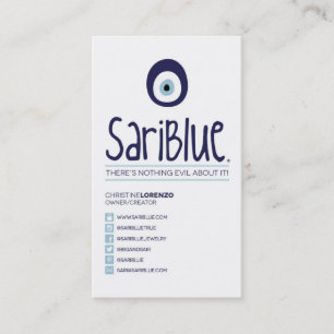 SariBlue Visitenkarte 3