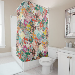 sarilmak Patchwork Duschvorhang