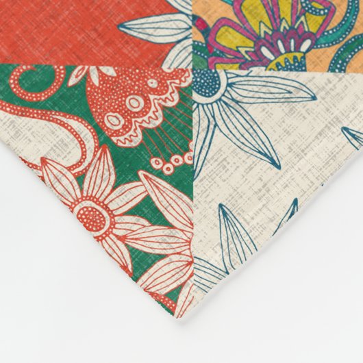 sarilmak Patchwork Fleecedecke (Ecke)