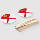 Sark Flag Fächer (Non-assembled)