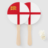 Sark Flag Fächer (Vorne und Hinten)