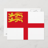 Sark Flag Postkarte (Vorne/Hinten)