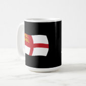 Sark Flag Tasse (Vorderseite Links)