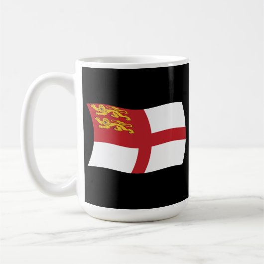 Sark Flag Tasse (Links)