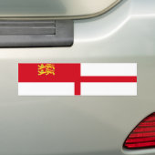 Sark-Flagge Autoaufkleber (Auf Auto)