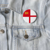 Sark-Flagge Button (Beispiel)