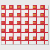 Sark-Flagge Geschenkpapier (Flach)