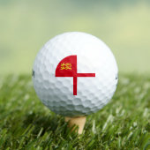 Sark-Flagge Golfball (Insitu T-Shirt)