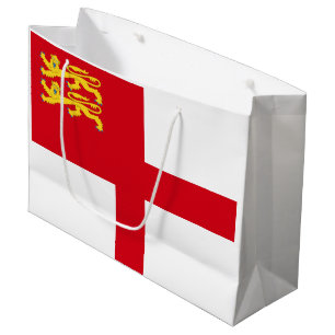 Sark-Flagge Große Geschenktüte