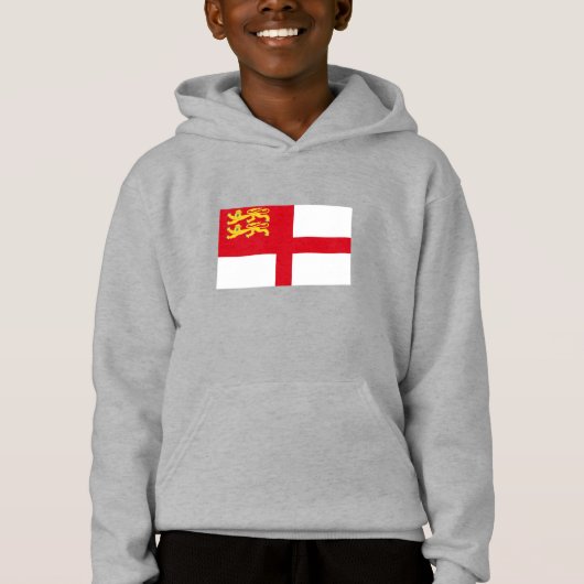 Sark-Flagge Hoodie (Vorderseite)