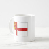 Sark Flagge Kaffeetasse (Vorderseite Links)