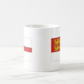 Sark Flagge Kaffeetasse (Mittel)