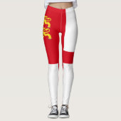 Sark-Flagge Leggings (Vorderseite)