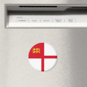 Sark-Flagge Magnet (In Situ (Geschirrspüler))