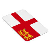 Sark-Flagge Magnet (Rechte Seite)