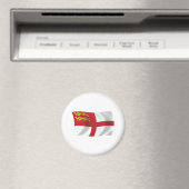 Sark Flagge Magnet (In Situ (Geschirrspüler))