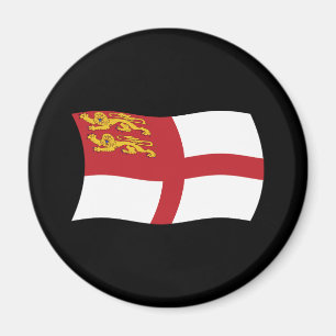 Sark-Flagge-Magnet Magnet