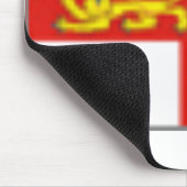 Sark Flagge Mousepad (Ecke)