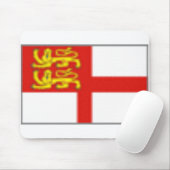Sark Flagge Mousepad (Mit Mouse)