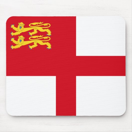 Sark-Flagge Mousepad (Vorne)