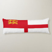 Sark-Flagge Seitenschläferkissen (Rückseite)