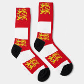 Sark-Flagge Socken (Rechts)