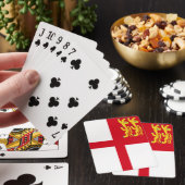 Sark-Flagge Spielkarten (In Situ)