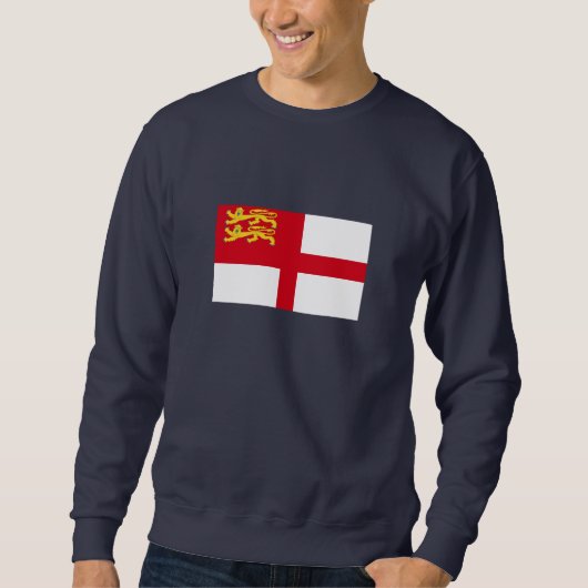 Sark-Flagge Sweatshirt (Vorderseite)