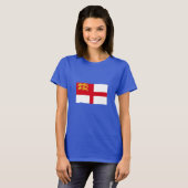 Sark-Flagge T-Shirt (Vorne ganz)