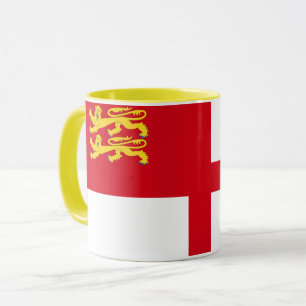 Sark-Flagge Tasse