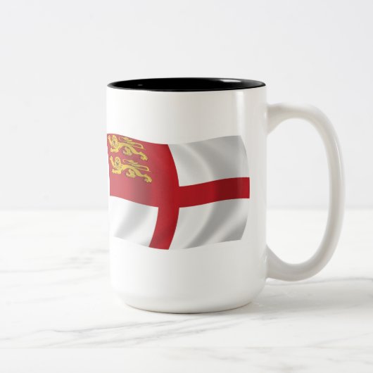 Sark Flagge Tasse (Rechts)