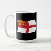 Sark Flagge Tasse (Links)