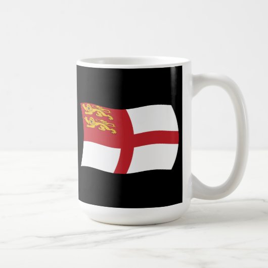 Sark Flagge Tasse (Rechts)