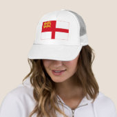 Sark-Flagge Truckerkappe (Beispiel)