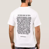 Sark Fürsprecher T-Shirt (Rückseite)